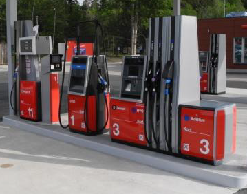 Travel Demand Management und intelligentes Lotsen zu Tankstellen für alternative Kraftstoffe