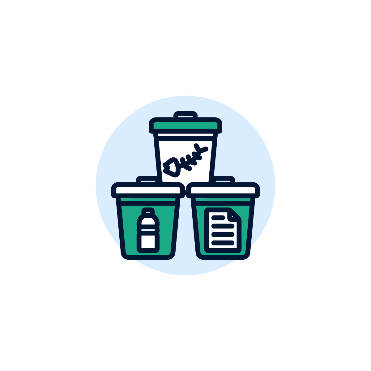 Waste separation at source