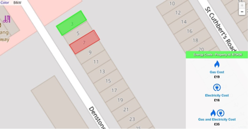 Real-Time Energy Map, Nottingham