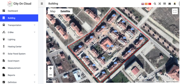 Unified Mobility and Building Energy Management Cloud Platform