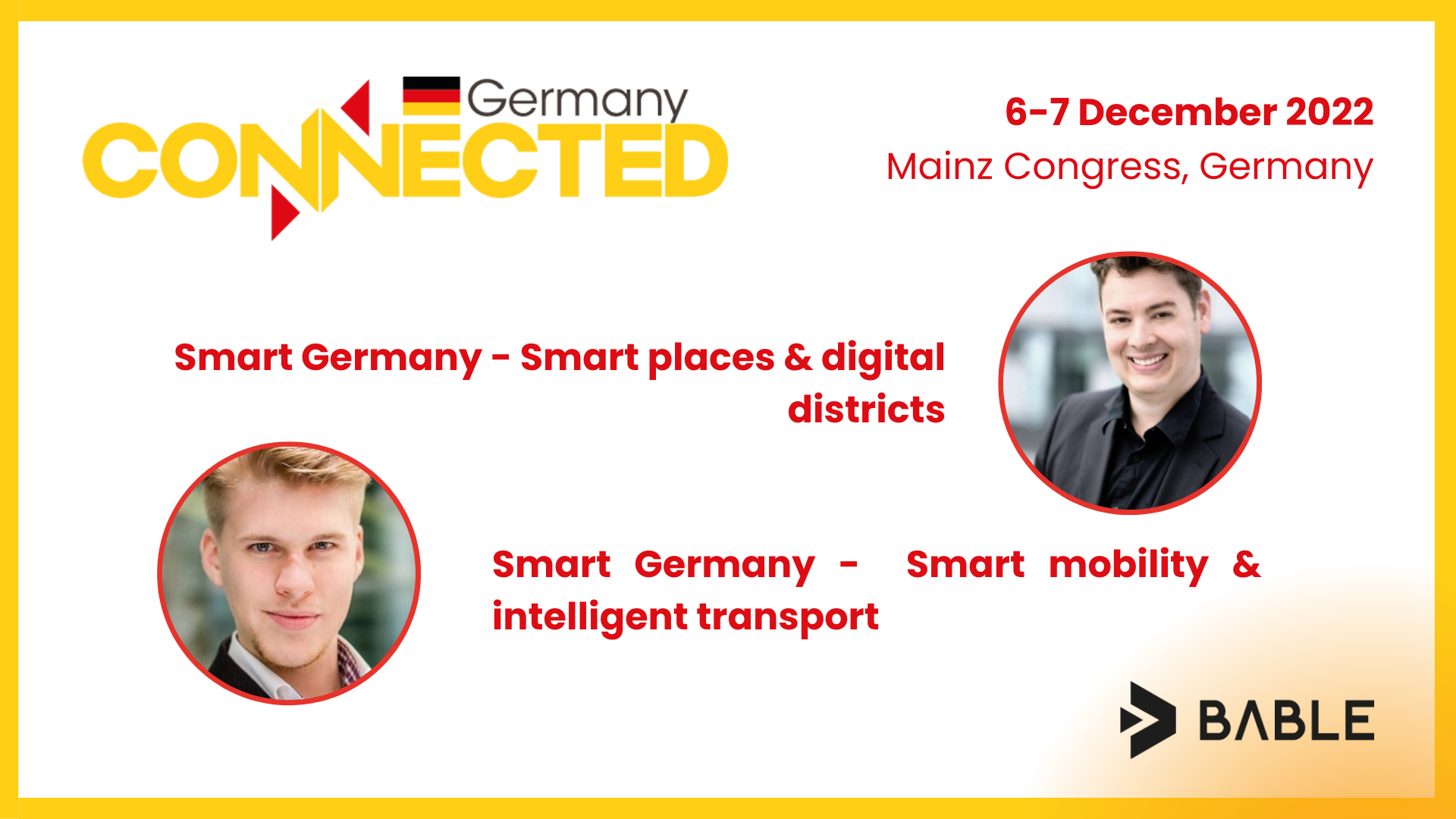 Konferenz "Connected Germany"