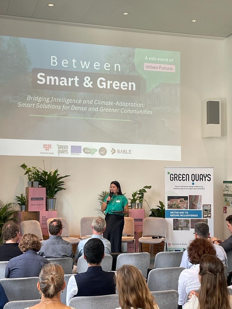 "Between Smart & Green", ein Urban Future Side Event, veranstaltet von BABLE Smart Cities