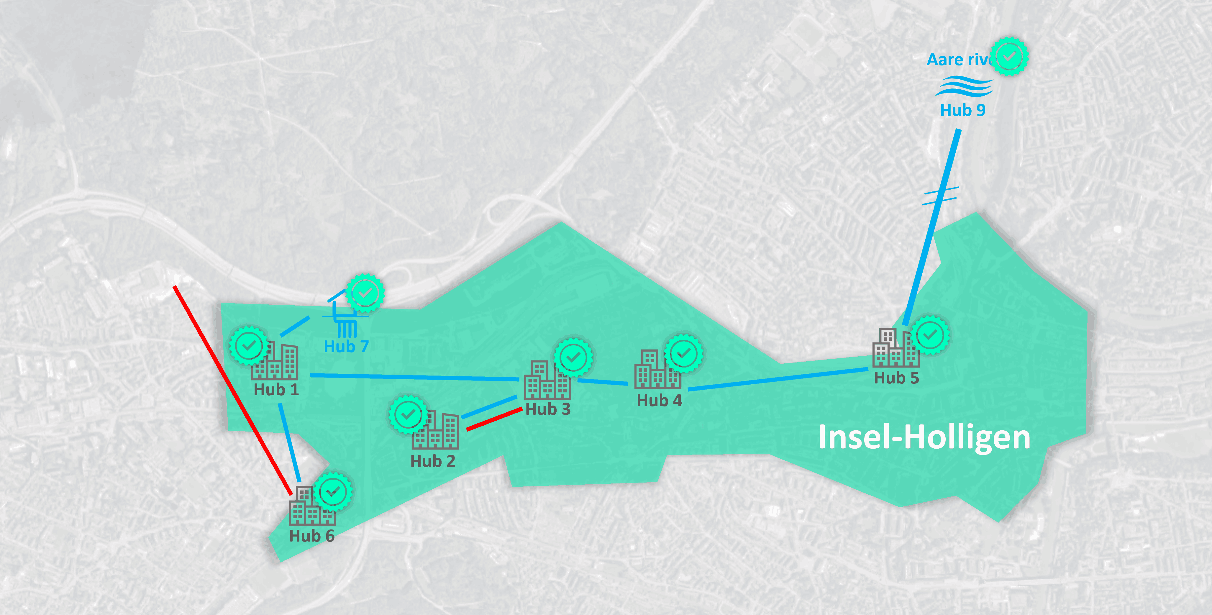 Optimised Energy Concept for Insel-Holligen, Bern