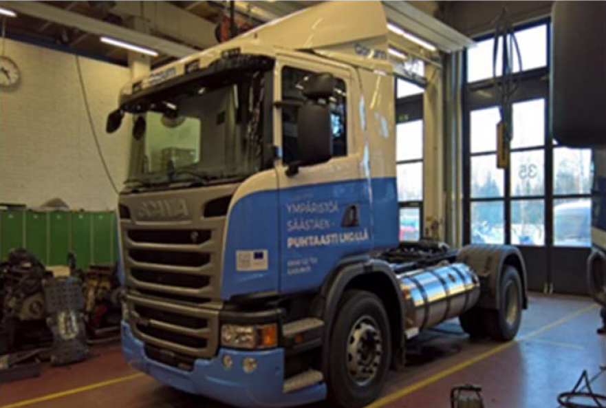 Introducing Biogas for Heavy-Duty Freight Vehicles