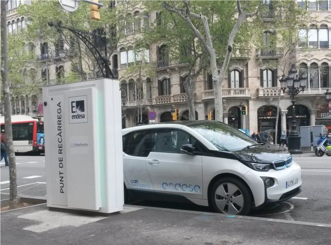 Entwicklung einer Ladeinfrastruktur zur Förderung der E-Mobilität in Barcelona