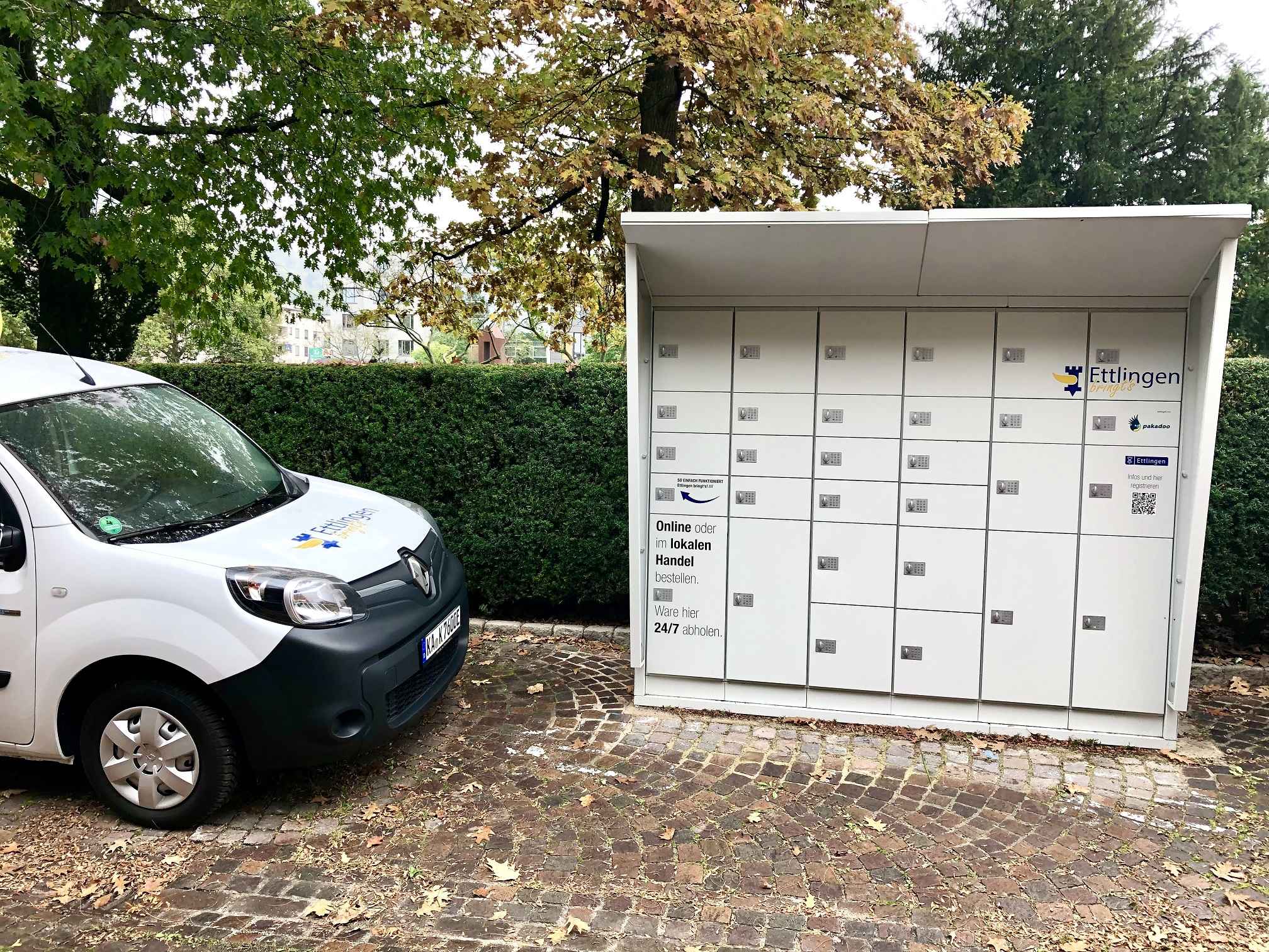 Ettlingen - Elektromobile Logistik in einer mittelgroßen Stadt