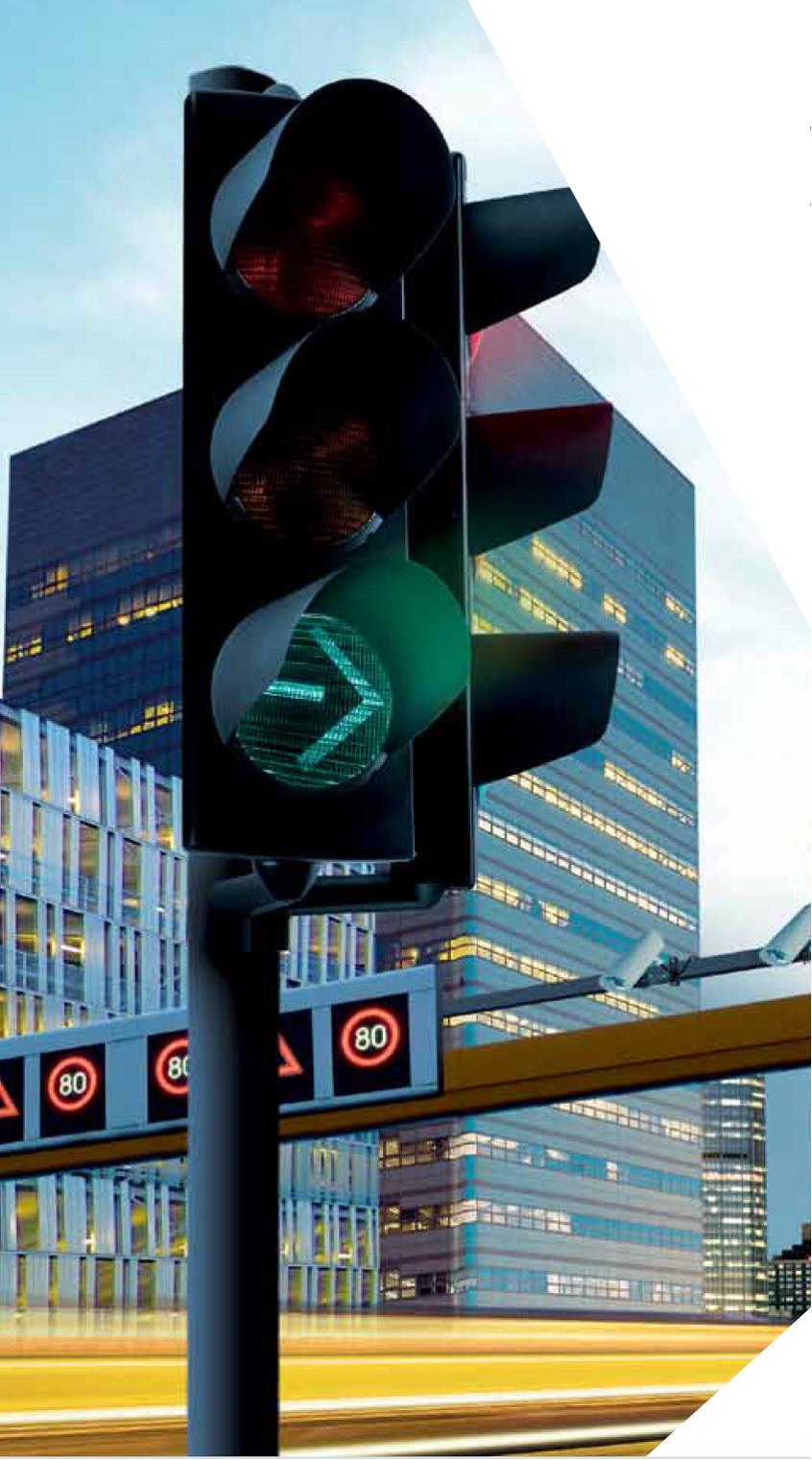 Traffic light priority system in Ludwigsburg