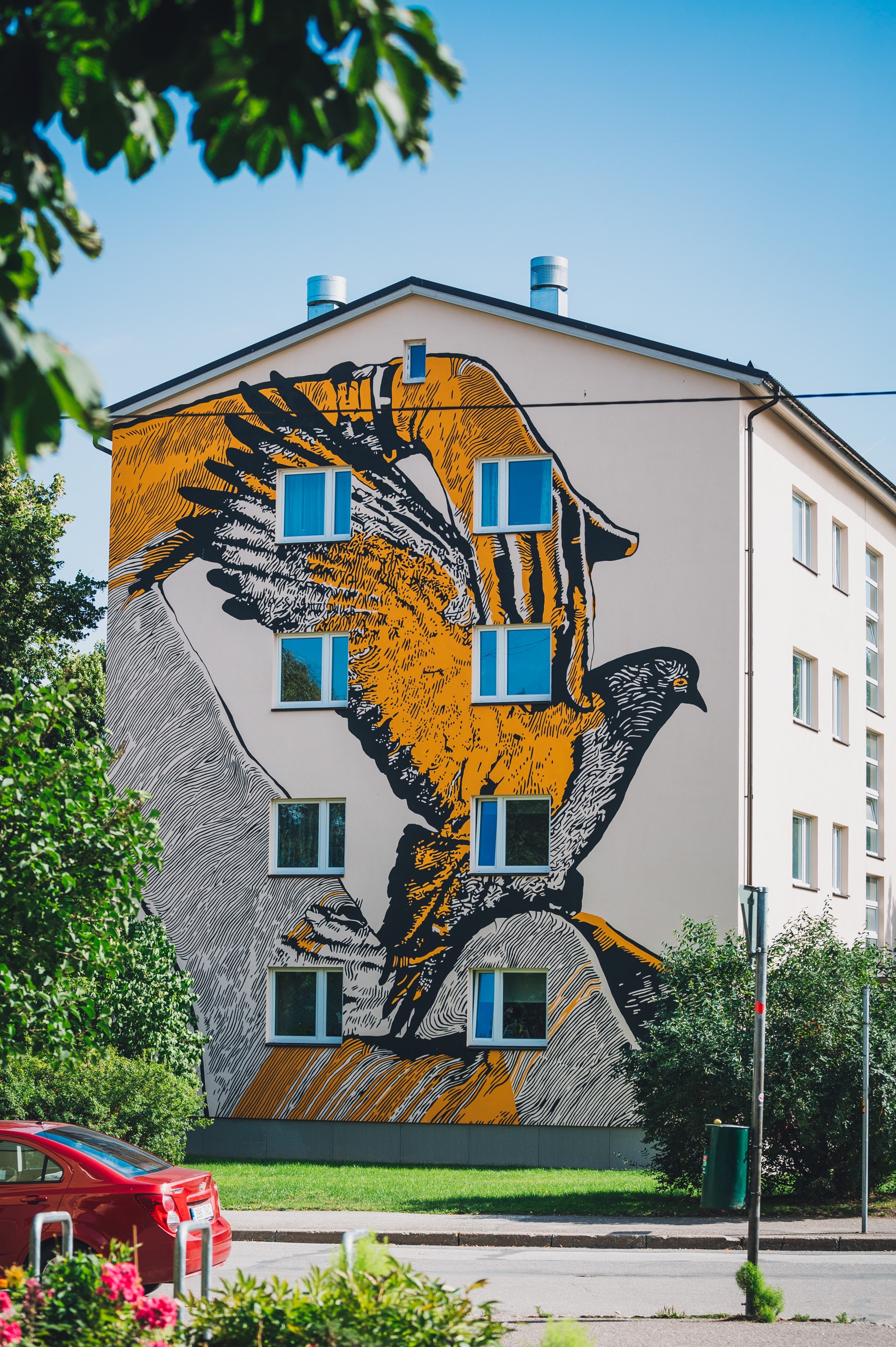 Galería de Arte Público en Apartamentos Rehabilitados de Tartu