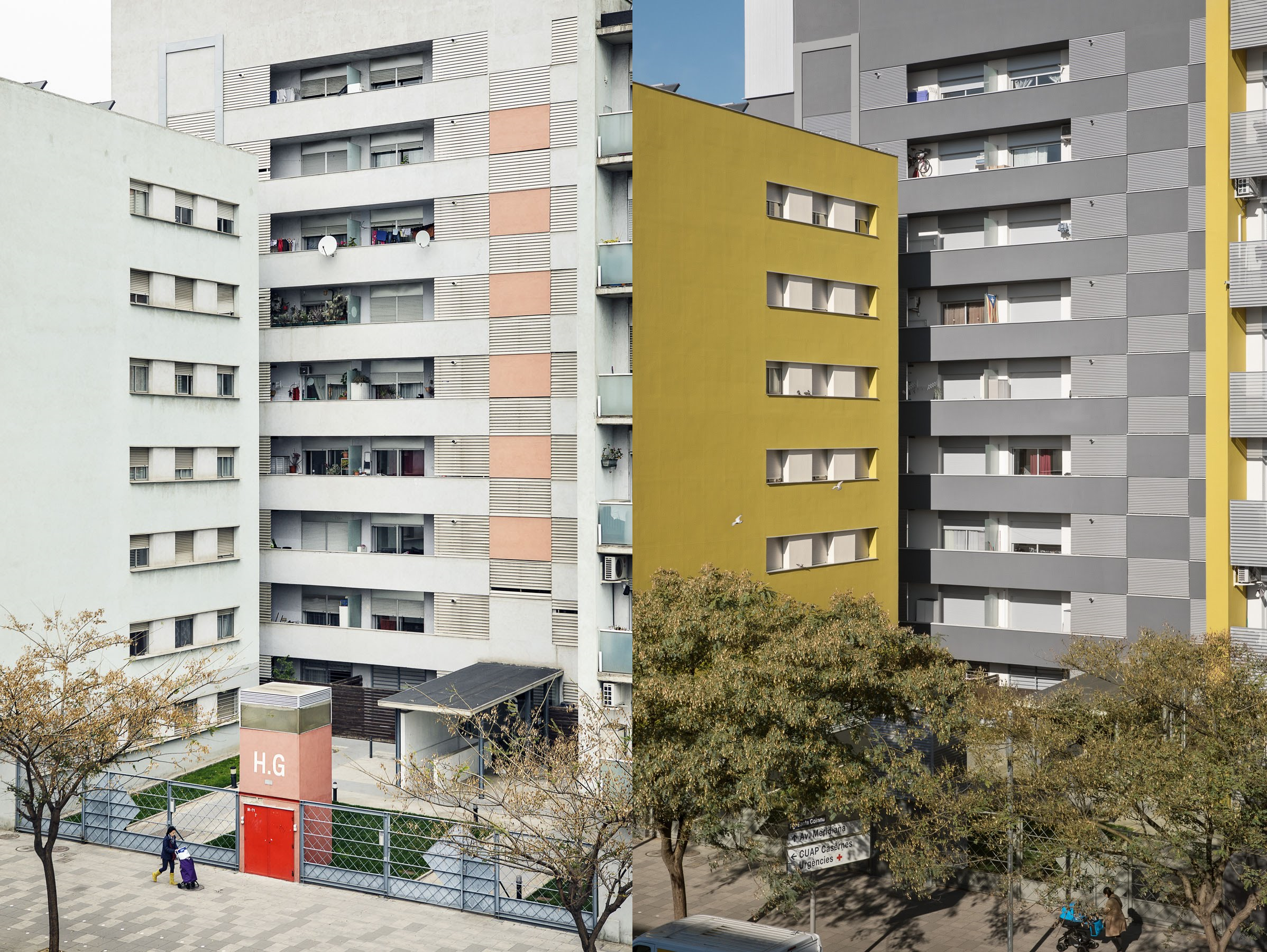 Rehabilitación energéticamente eficiente de un edificio de viviendas - Passeig Santa Coloma