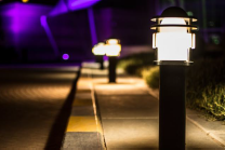 Ferngesteuerte LED-Straßenbeleuchtung