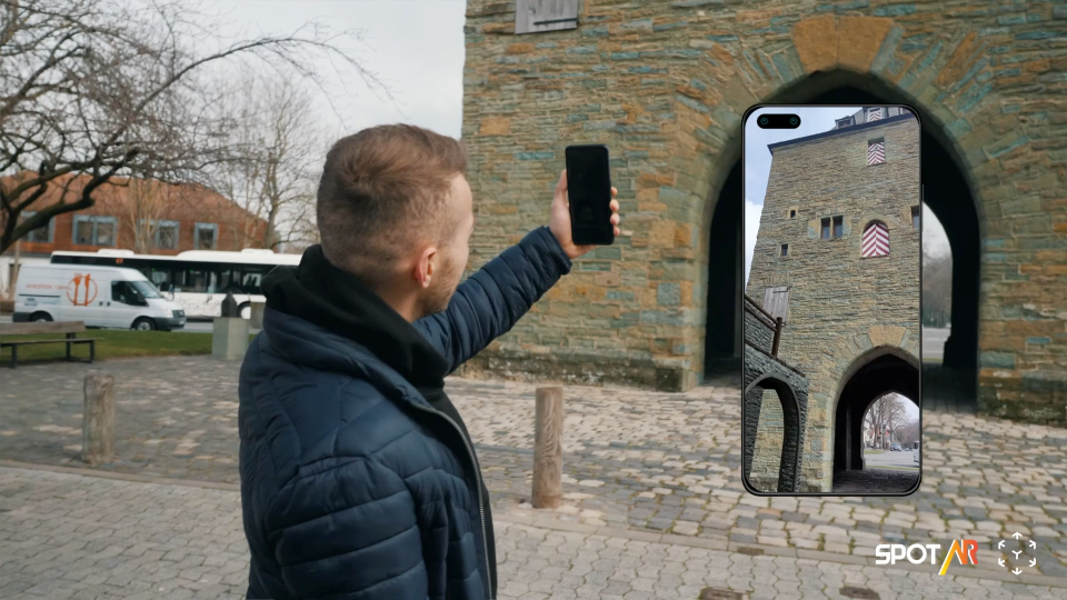 Visite de la ville de Soest avec la réalité augmentée