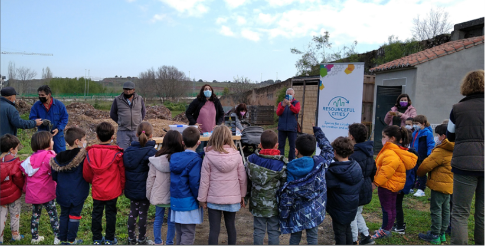 Municipal Orchards Composting in Cáceres