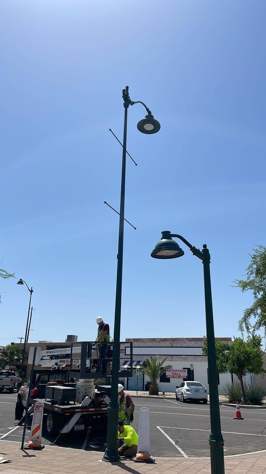 Rete a banda larga attraverso l'illuminazione a Mesa