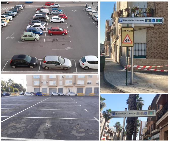 Intelligent public parking in Meliana (Valencia)
