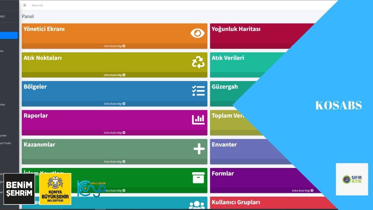 KOSABS (Konya Zero Waste Information System)