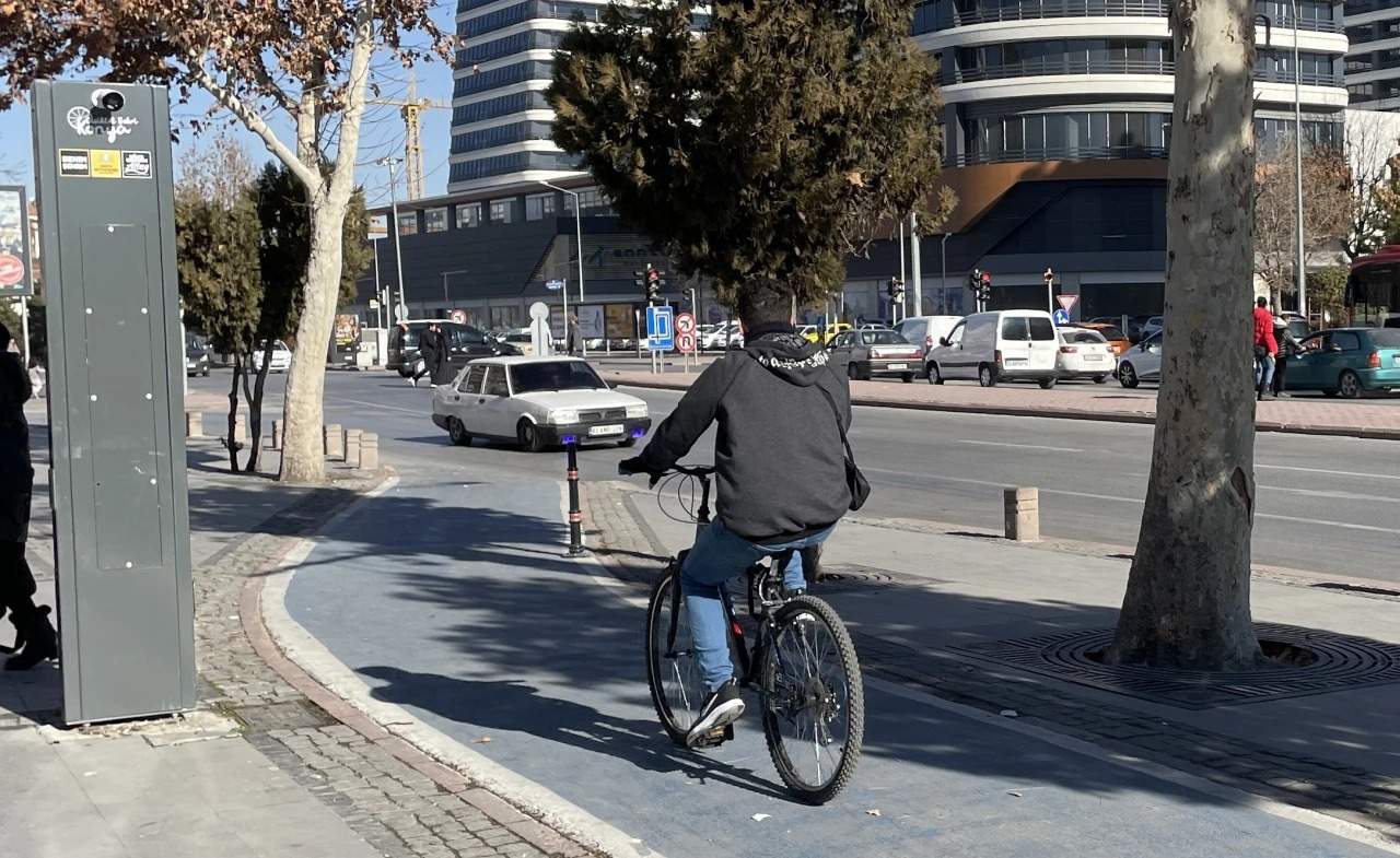 Fahrradzähler-System in Konya