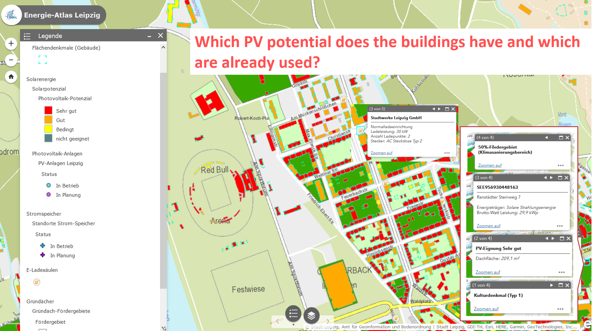 Mapa energético de Leipzig