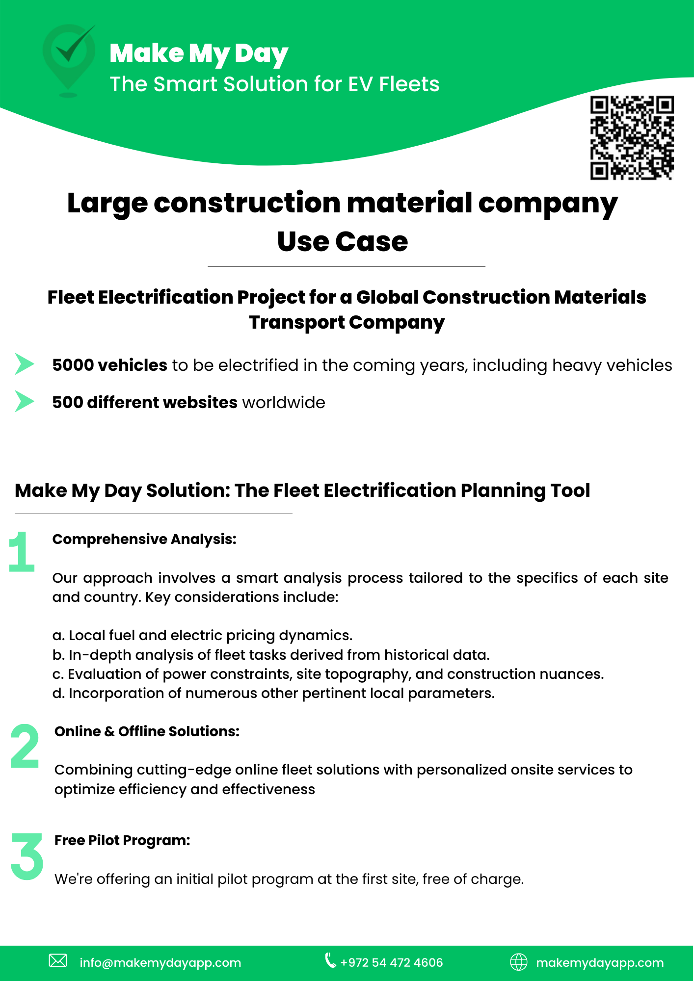 Acelerar a eletrificação da frota para o líder mundial em construção sustentável, HOLCIM