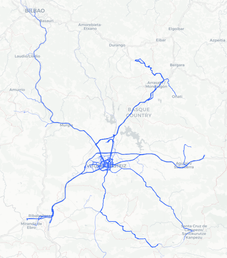  KI-gesteuertes Pilotprojekt zur Bildung von Fahrgemeinschaften für den täglichen Pendlerverkehr in Vitoria-Gasteiz, Spanien