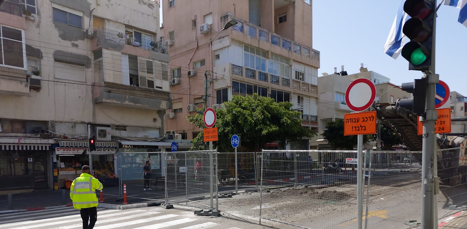 Vehículo autónomo de baja velocidad en Tel-Aviv para apoyar el transporte de poblaciones vulnerables
