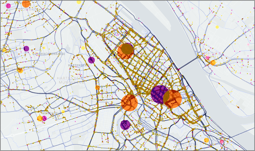 Identifiying suitable areas for mobility stations with the help of data