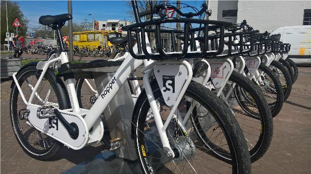 Punkt-zu-Punkt stationsgebundenes Bike-Sharing