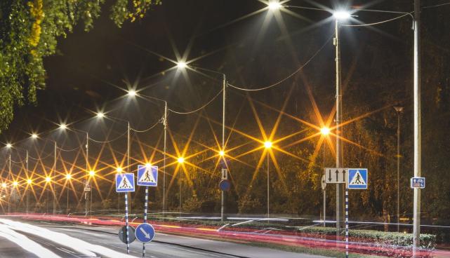 Intelligente Straßenbeleuchtung in Tartu