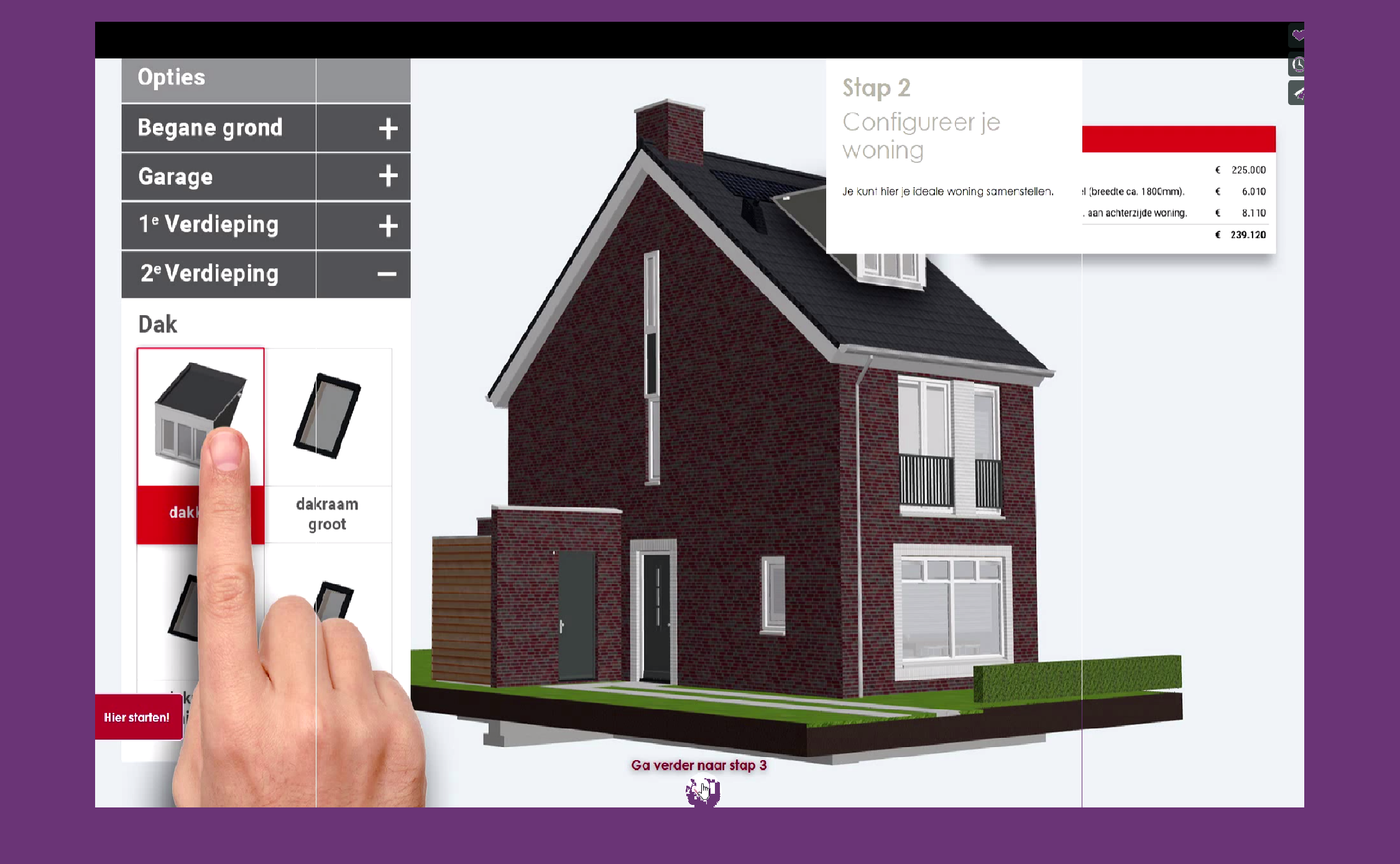 Renovation of semi-attached homes of housing association using Woonconnect tool