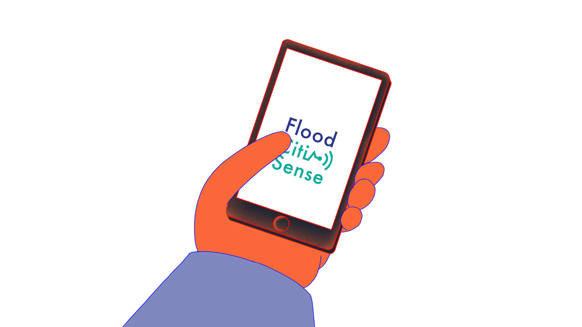 FloodCitiSense Crowdsourced Hochwasserwarn-App
